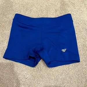 blue varsity spanks - size XS -